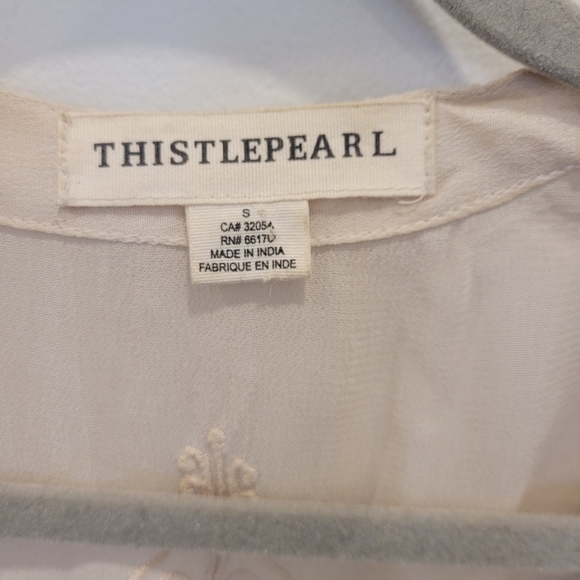 Thistlepearl vest in ivory - Picture 6 of 6